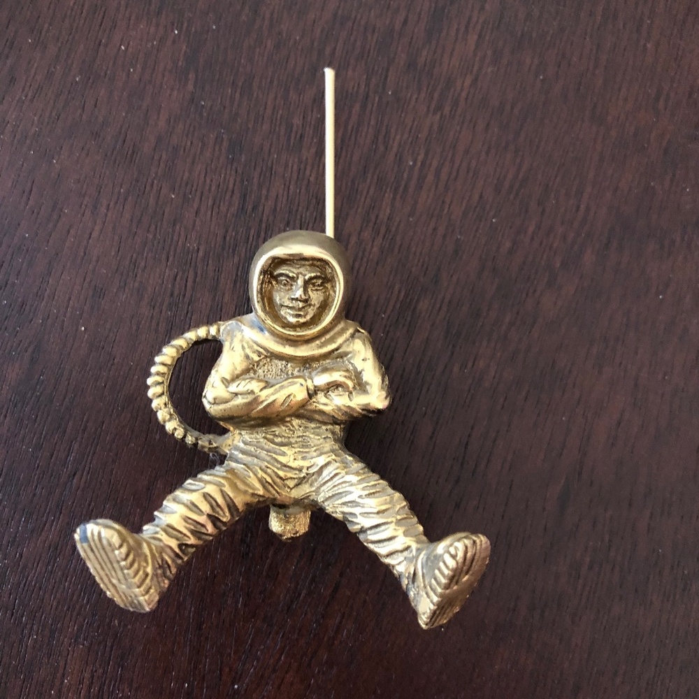 Brass Astronaut  First Men On the Moon
